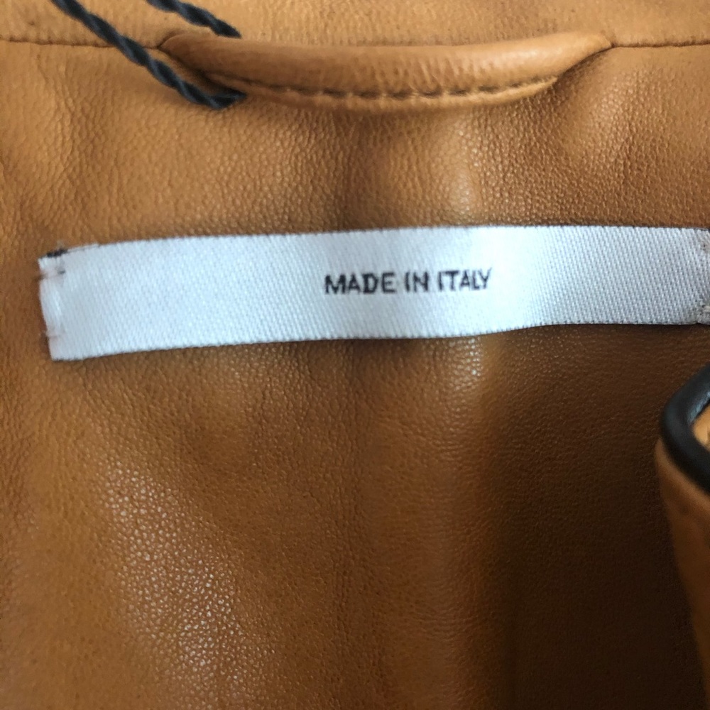 Yves Saint Laurent Military Leather Jacket - Picture 12 of 13
